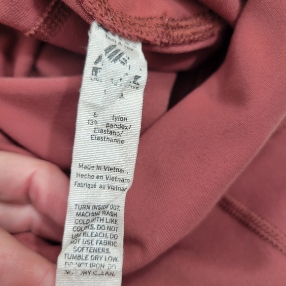 RBX Mauve Pink Womens Leggings in a Size Small - Picture 10 of 10